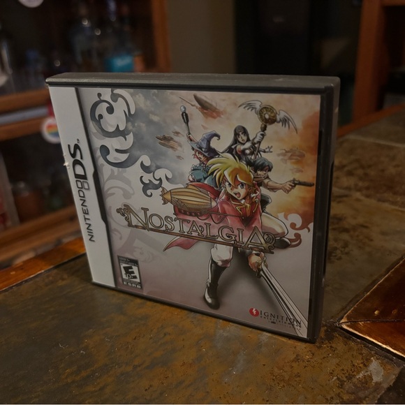 Nostalgia Nintendo DS Game Complete Authentic RPG Collectible Rare - Picture 2 of 6